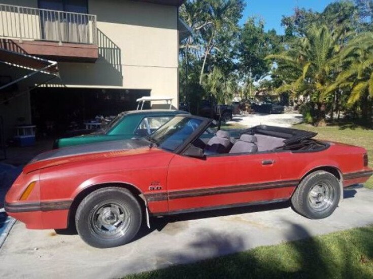Thumbnail Photo undefined for 1984 Ford Mustang GT Convertible